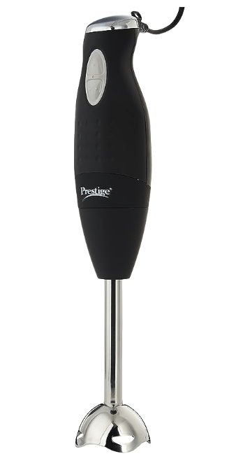 Prestige PHB 6.0 200 Watt 2 Speed Hand Blender with Blending Jar, Chopping, Whisking Attachment - Image 2